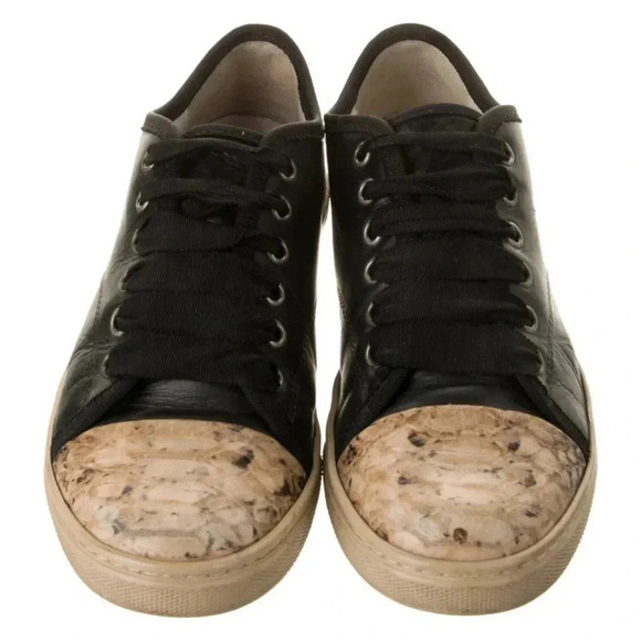 Lanvin Leather Low Top Sneakers size 6
